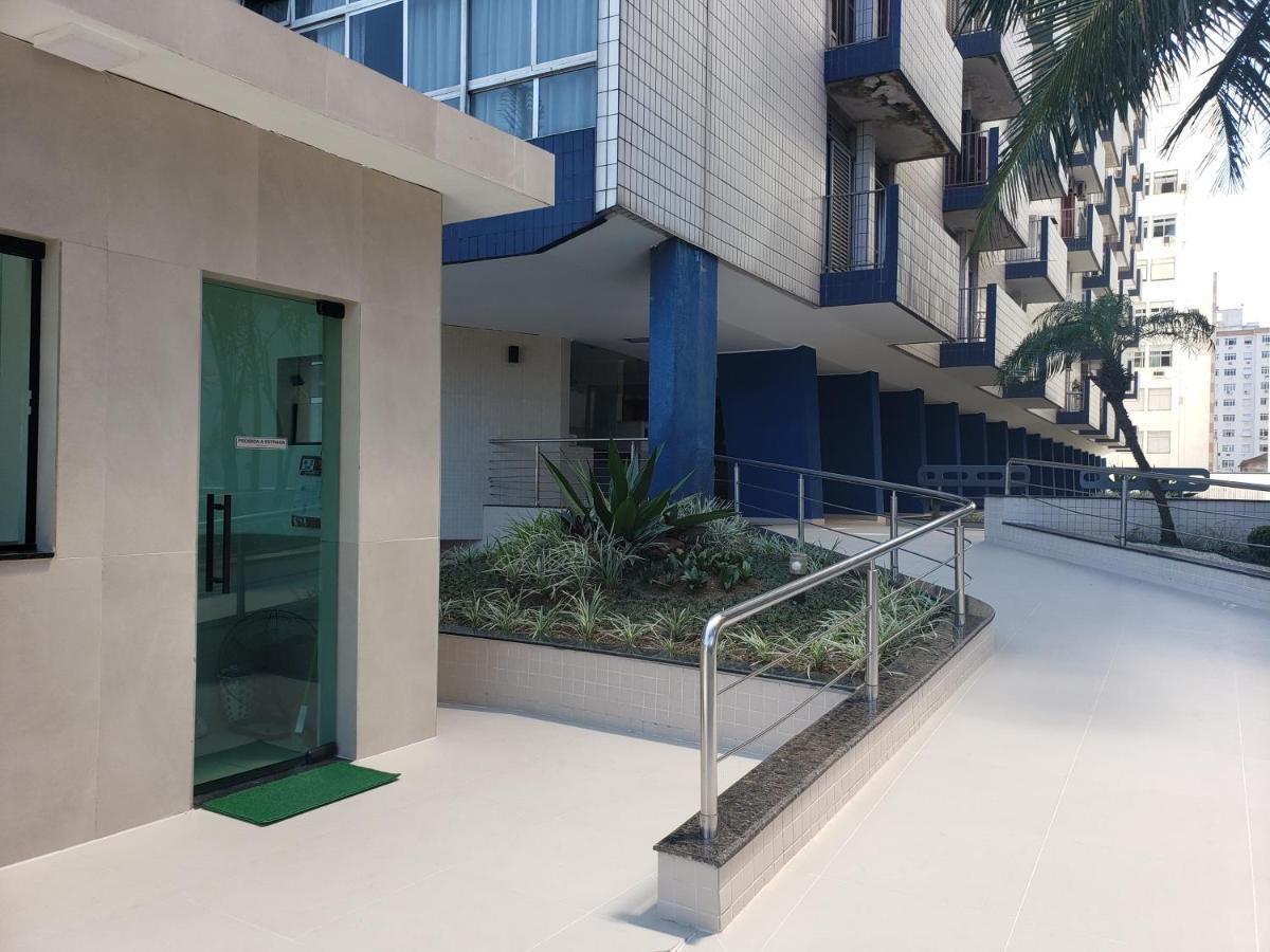 Apto Gonzaga Frente Ao Mar Wi-Fi Santos  Exterior photo