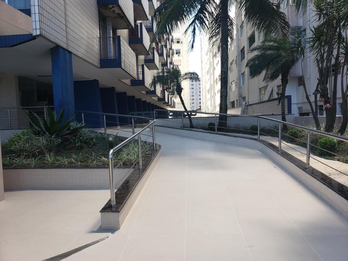 Apto Gonzaga Frente Ao Mar Wi-Fi Santos  Exterior photo
