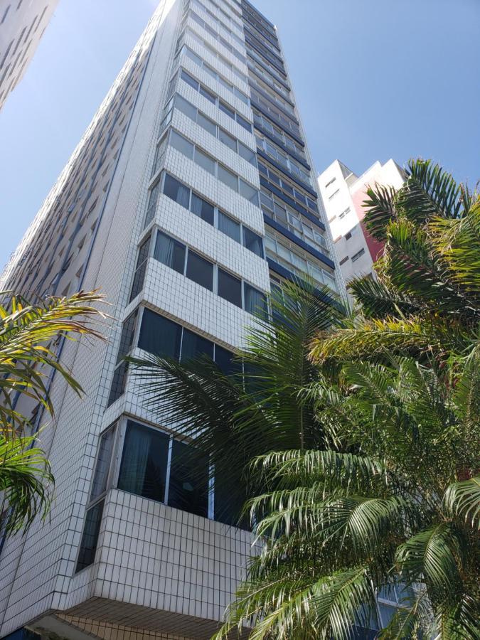 Apto Gonzaga Frente Ao Mar Wi-Fi Santos  Exterior photo
